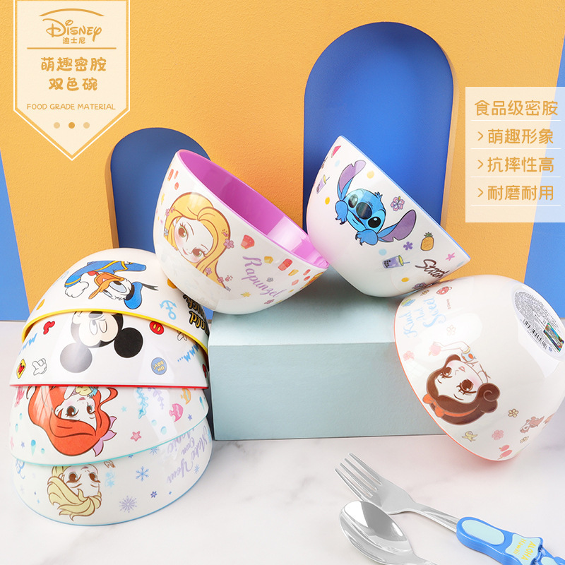 Baby Food Quality - Cartoon Snow White Kids Bowl Elsa