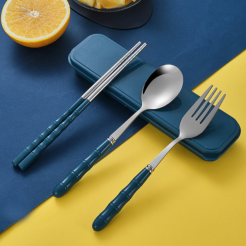 Weaning Spoon Set - 3Pcs Chopsticks Spoons Forks Sets Of