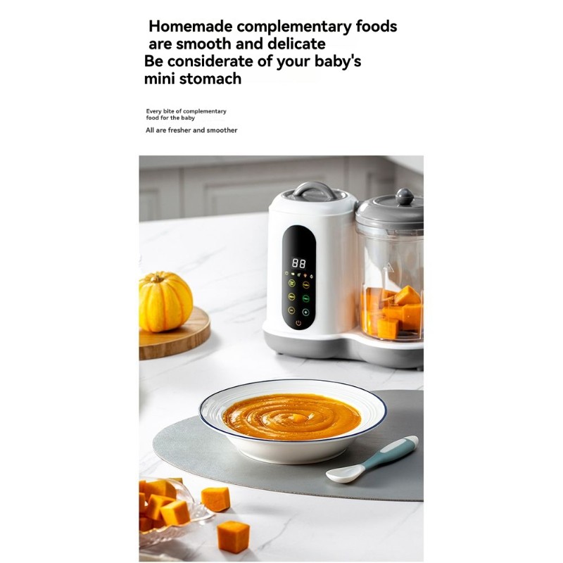 Baby Food Maker And Steamer - A24P Automatic Baby Food Maker-Multi-Function Steamer