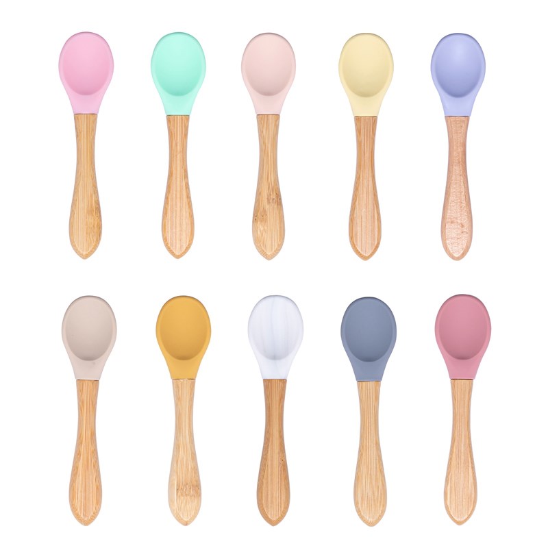 Baby Wooden Spoon Silicone Woo - Baby Food Organic review and price