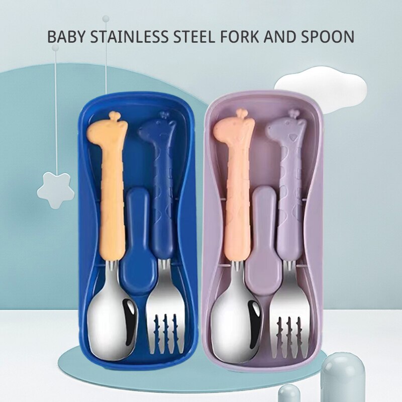 2PCSChildrens Tableware 304 Fo - Baby Food Utensils review and price