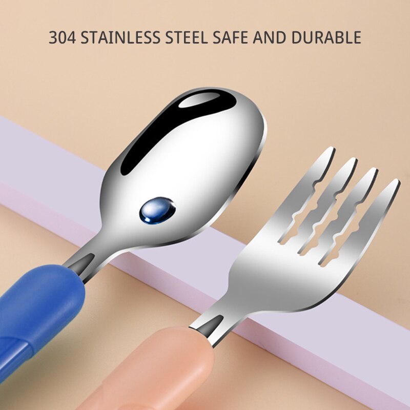 2PCSChildrens Tableware 304 Fo - Baby Food Utensils review and price
