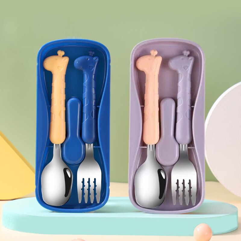 2PCSChildrens Tableware 304 Fo - Baby Food Utensils review and price