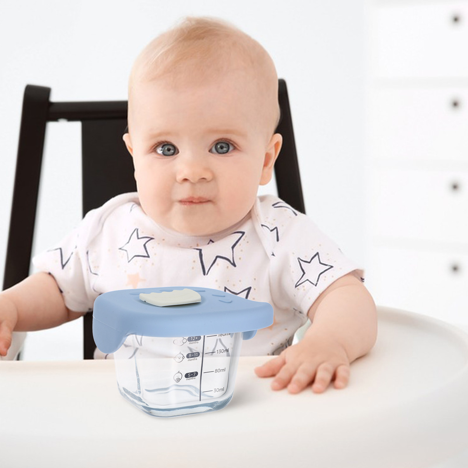 Glass Baby Food Bowl with Lid  - Baby Food Egg review and price