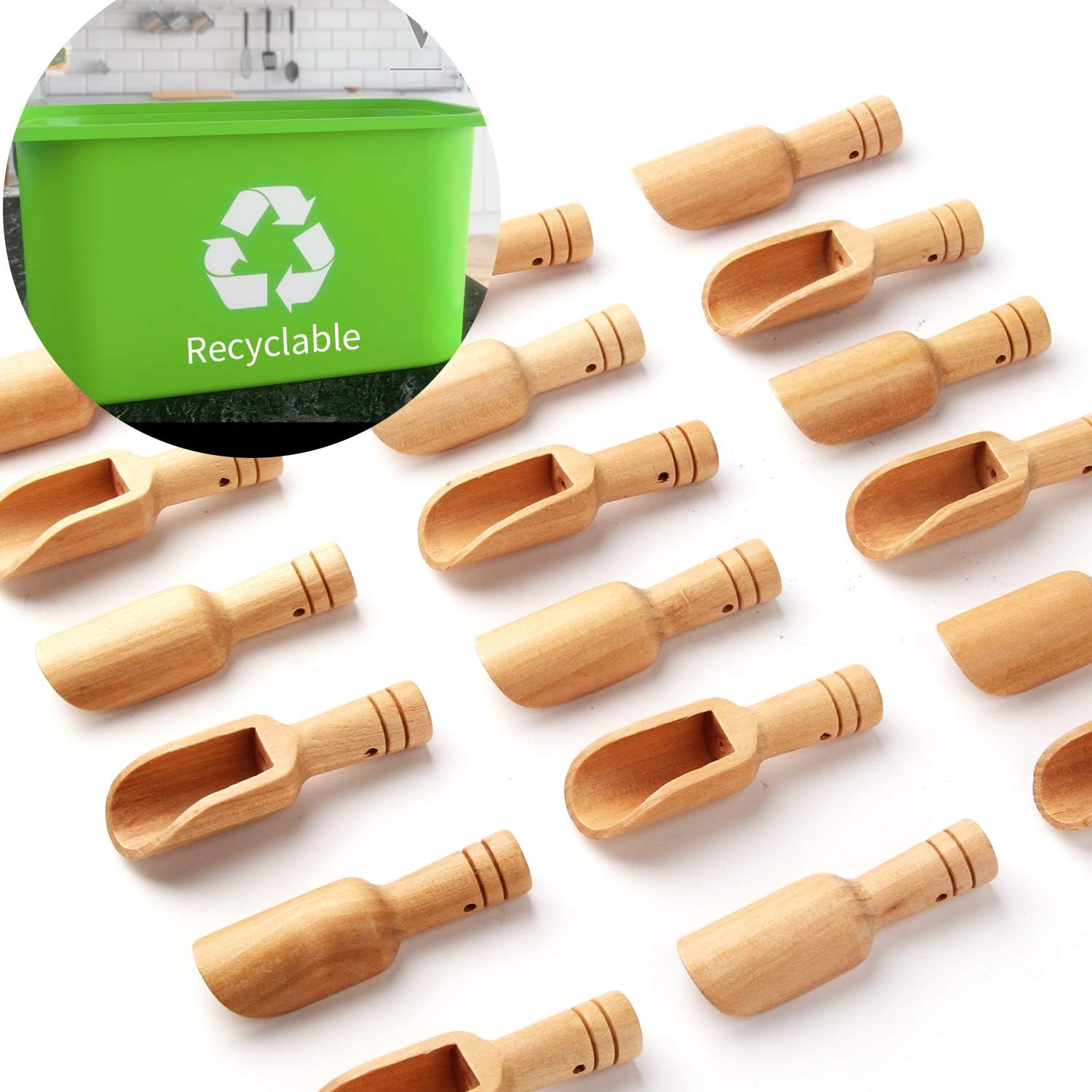 10/30/50/100pcs Coffee Mini Wo - Weaning Spoon Set review and price