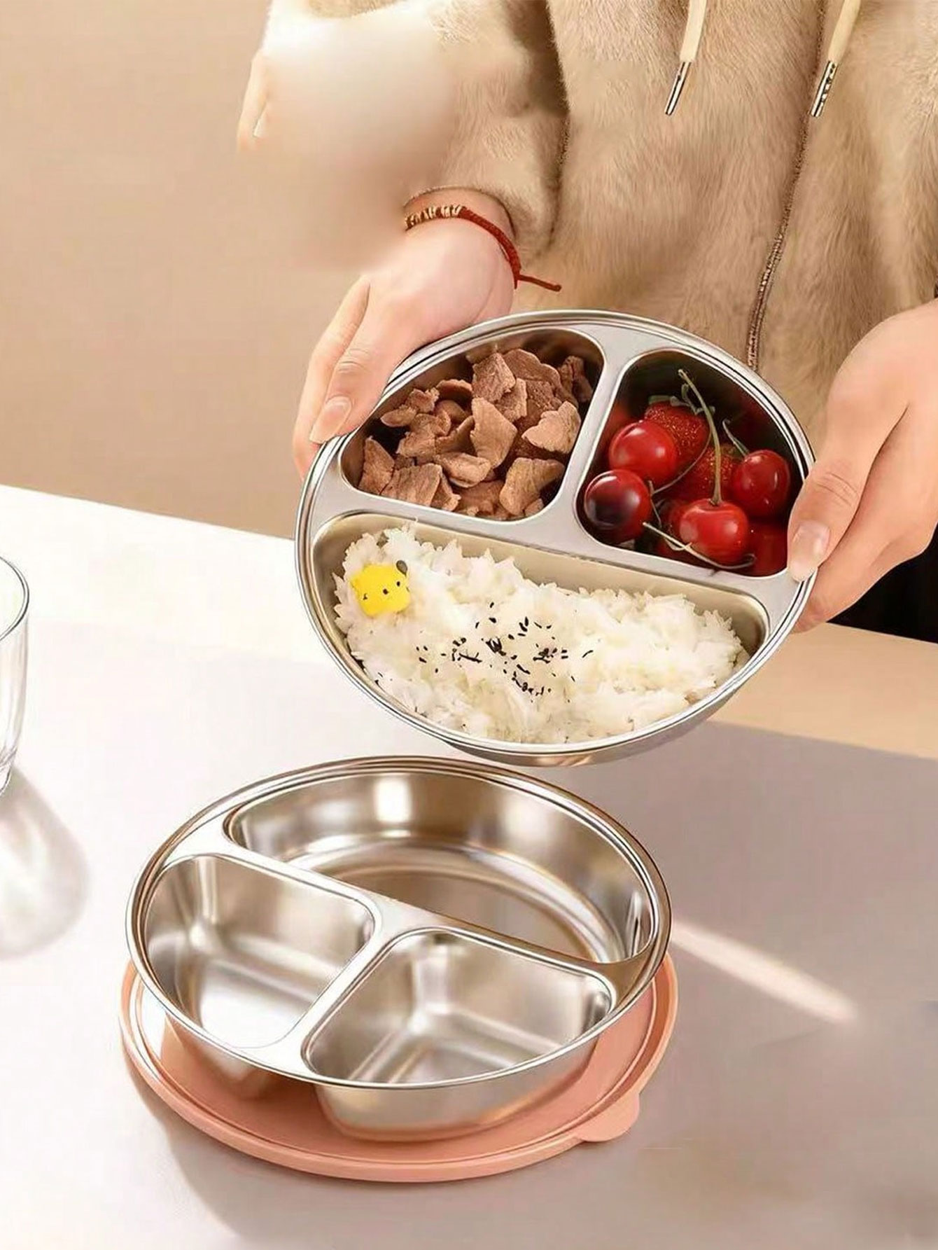 Three-Compartment Steaming Tra - Baby Food Steamer review and price