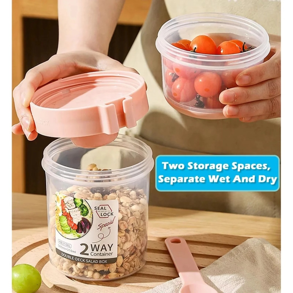 Portable Salad Cup Breakfast C - Baby Food Thermos review and price