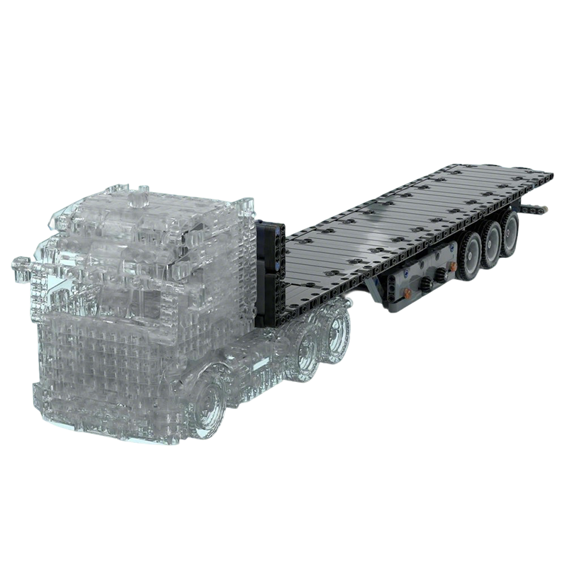 508PCS MOC Technology 3 Axle F - Lego Set Creator review and price