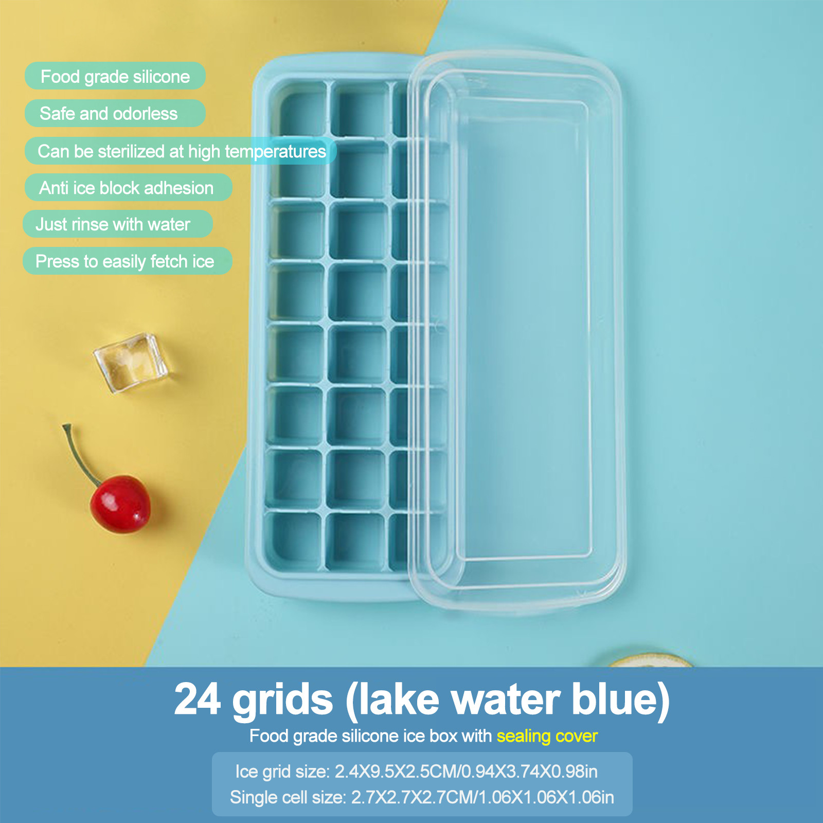 Silicone Ice Cubes Tray with L - Baby Food Jelly review and price