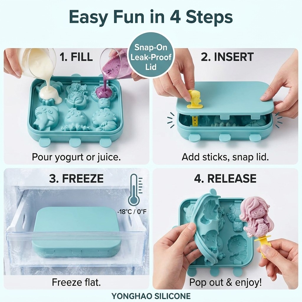 6-Cavity Mermaid Sea Creatures - Baby Food Jelly review and price