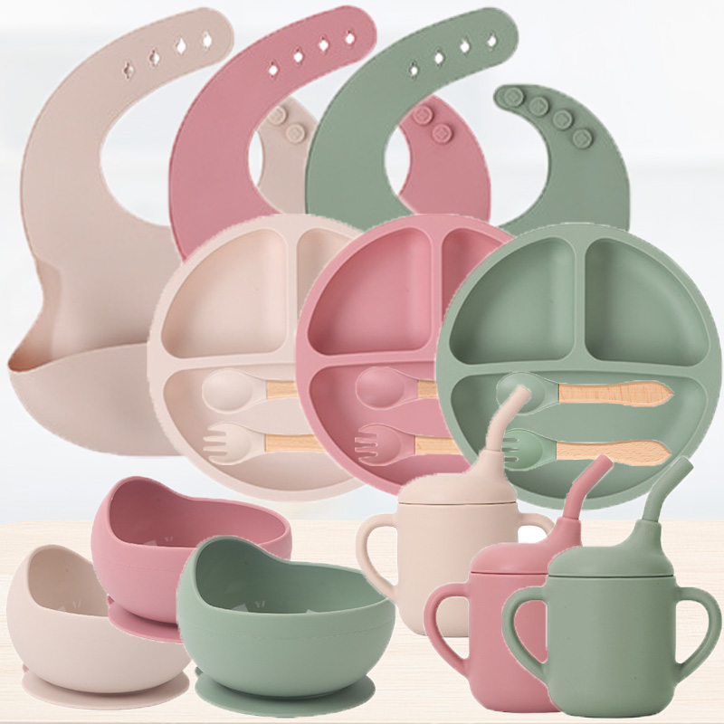 Children's silicone tableware  - Weaning Spoon Set review and price