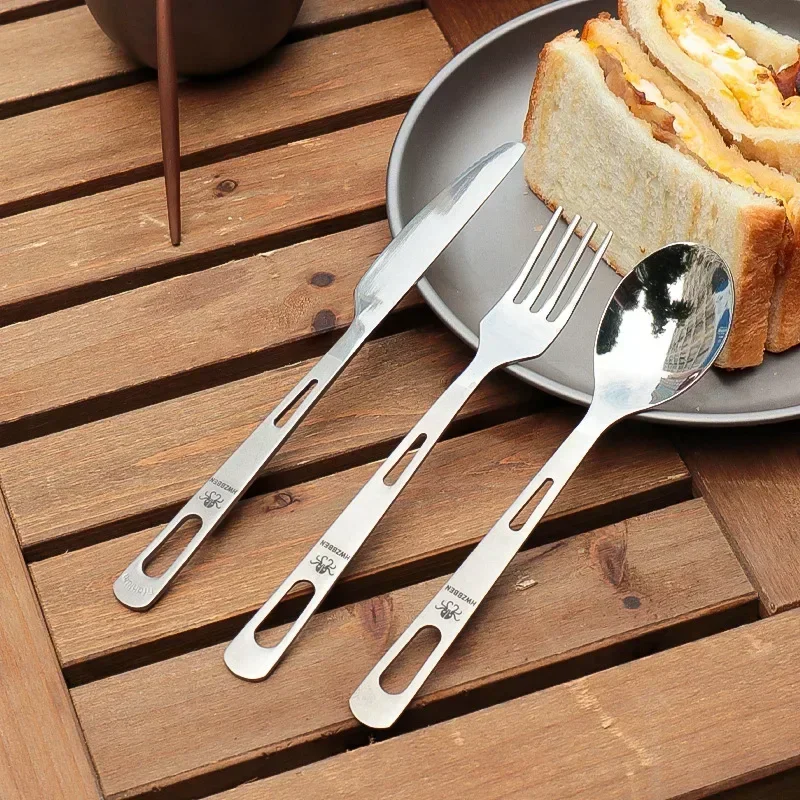 HWZBBEN Titanium Fork Spoon Kn - Weaning Spoon Set review and price