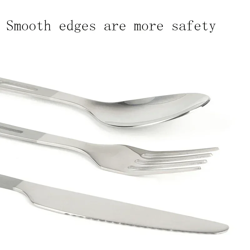 HWZBBEN Titanium Fork Spoon Kn - Weaning Spoon Set review and price