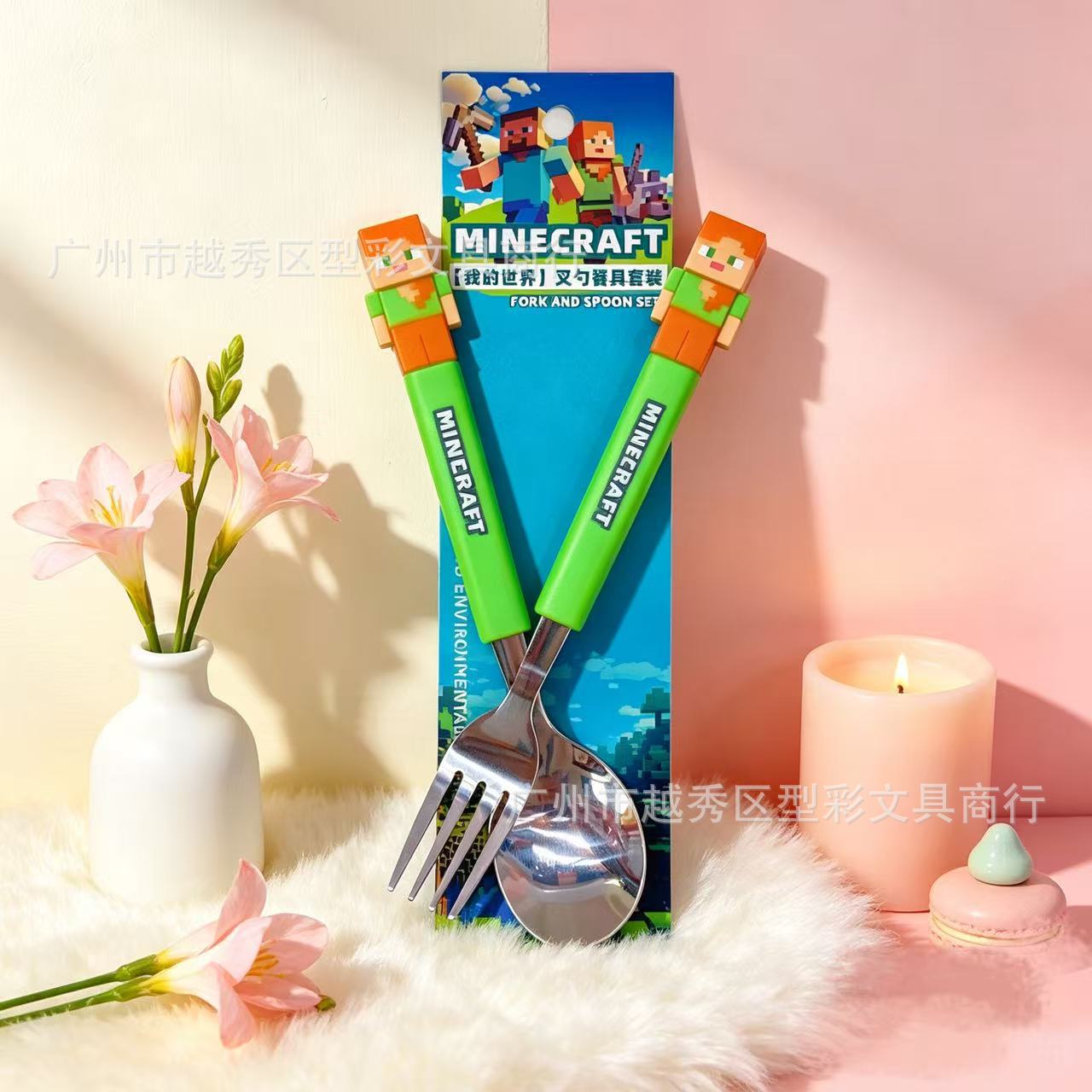 Kids Funny Fork Spoon Set ABS  - Weaning Spoon Set review and price