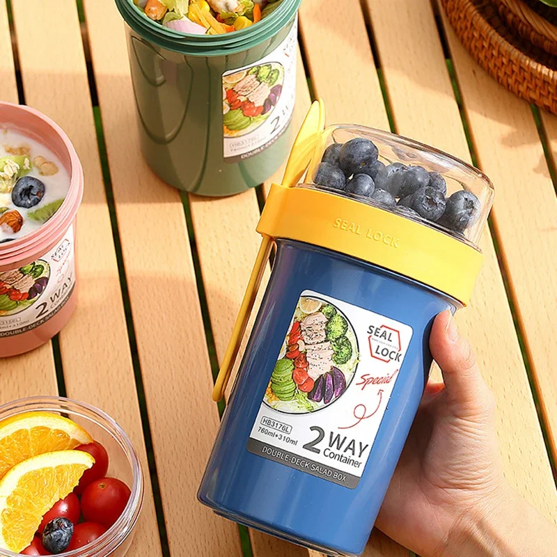 Bento Lunch Box Salad Oatmeal  - Baby Food Thermos review and price