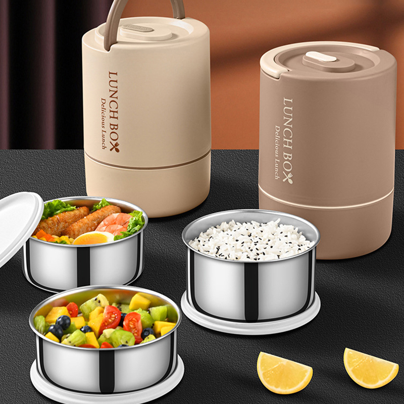 4pcs set Portable Lunch Contai - Baby Food Thermos review and price