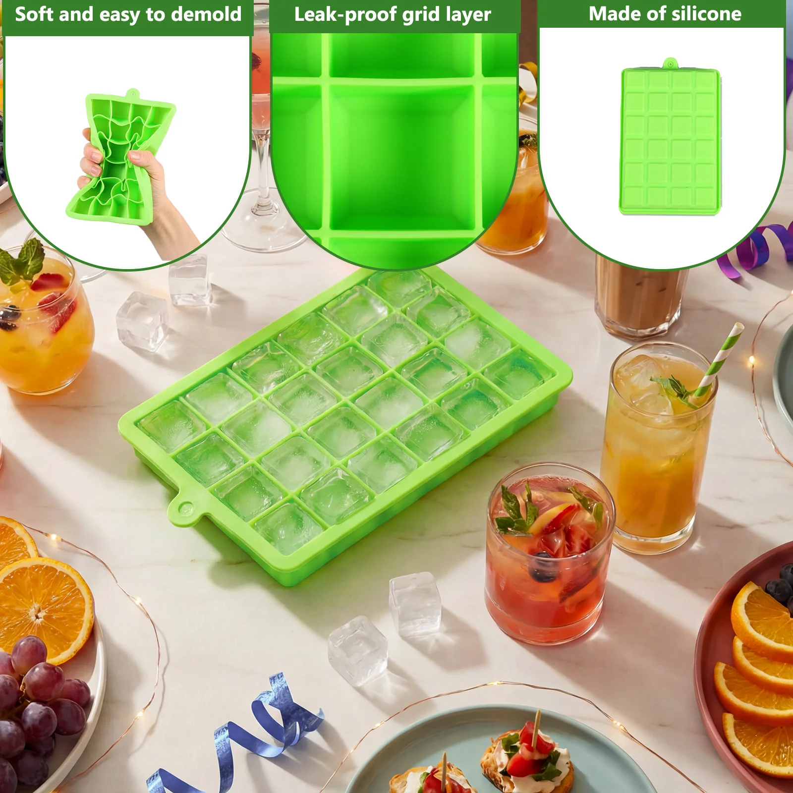 Silicone Ice Cube Tray Easy Re - Baby Food Jelly review and price
