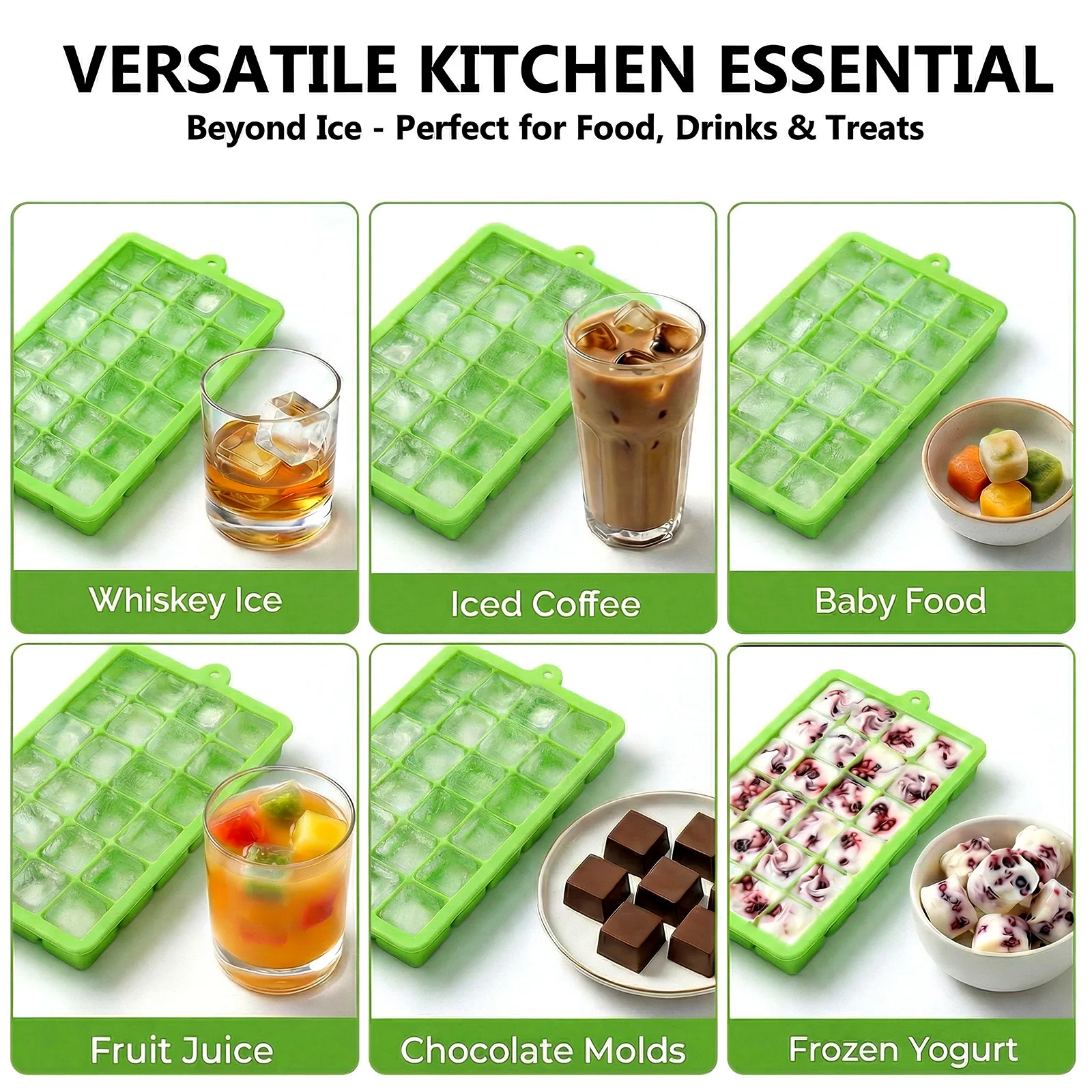 Silicone Ice Cube Tray Easy Re - Baby Food Jelly review and price