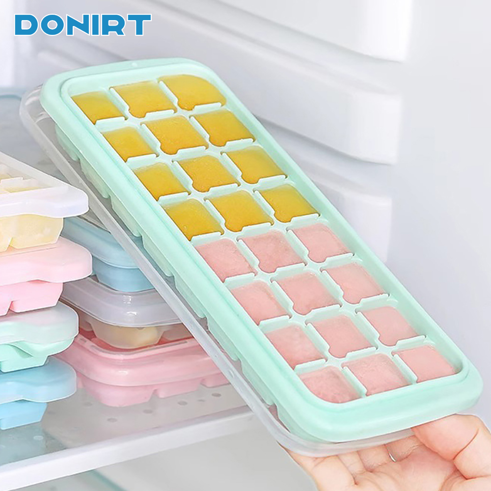 24 Cubes Silicone Ice Cube Tra - Baby Food Jelly review and price