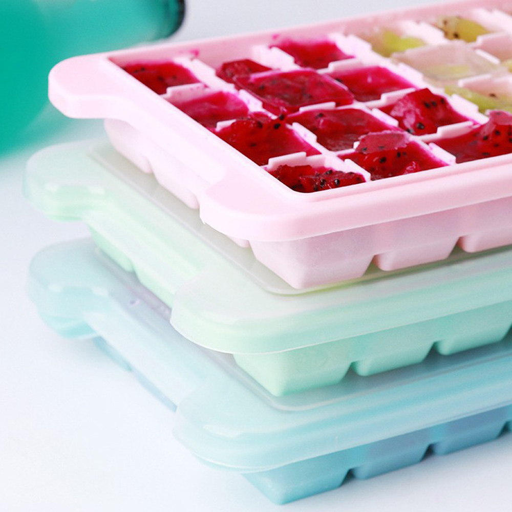 24 Cubes Silicone Ice Cube Tra - Baby Food Jelly review and price