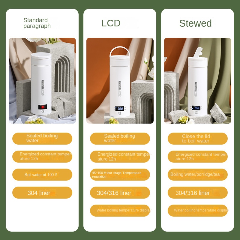 Travel Electric T Kettle Fast  - Baby Food Thermos review and price