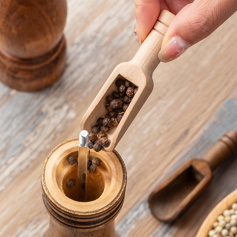 2/5PCS Wooden Coffee Scoop Set - Baby Food Oatmeal review and price