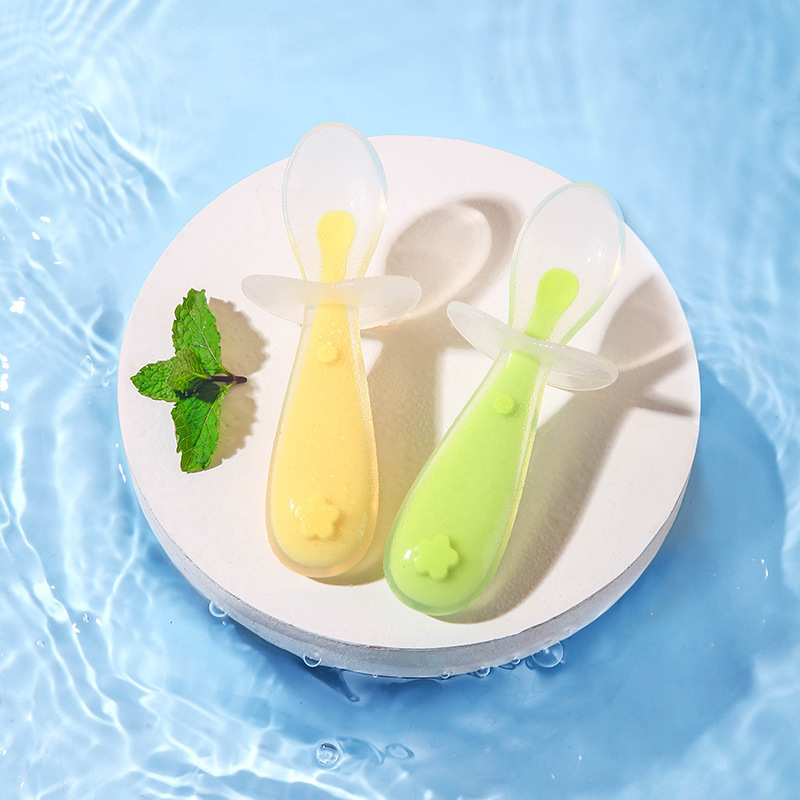 Baby Silicone Spoon, Baby Rice - Baby Food Utensils review and price