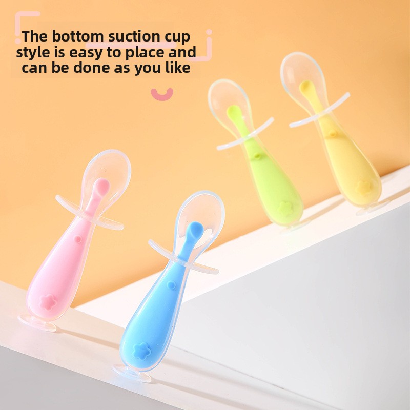 Baby Silicone Spoon, Baby Rice - Baby Food Utensils review and price