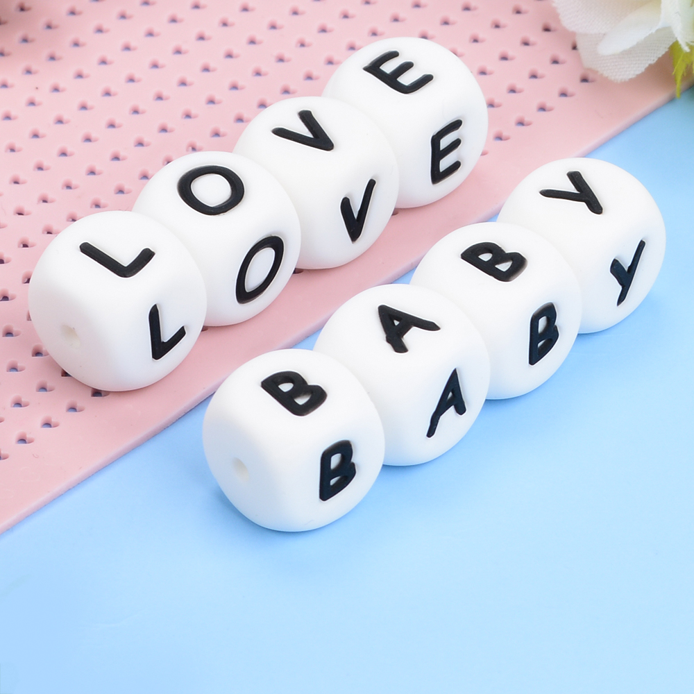 LOFCA 40PCS/Lot Alphabet 12mm  - Baby Food Name review and price