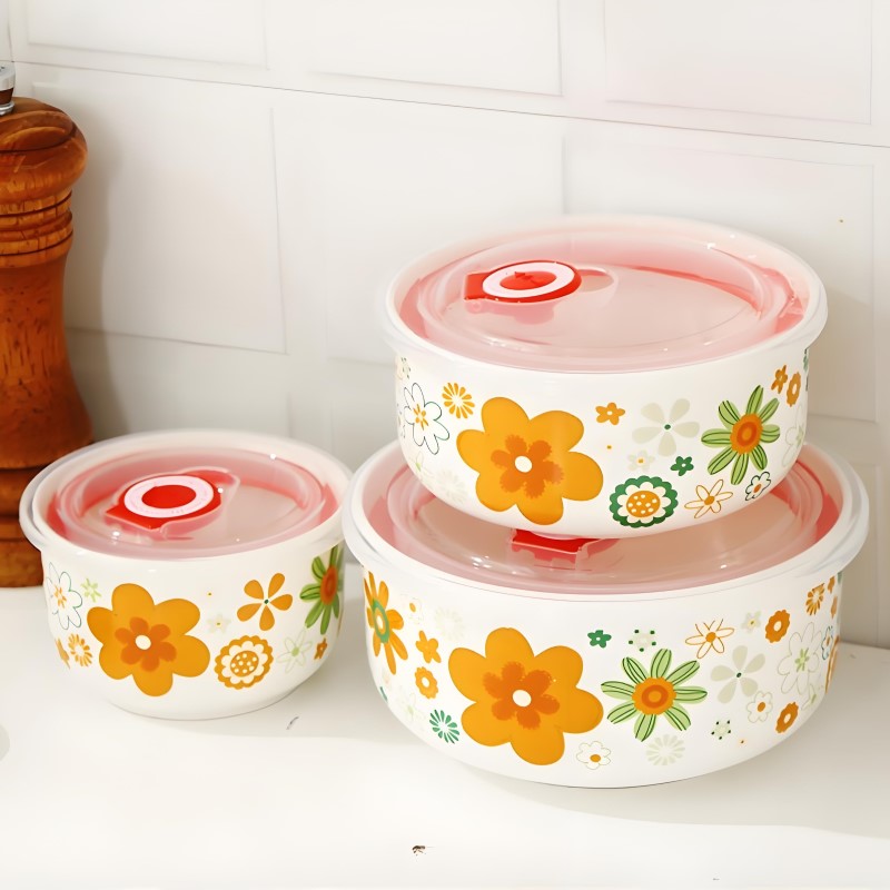 Three-piece set, fine bone chi - Baby Food Thermos review and price