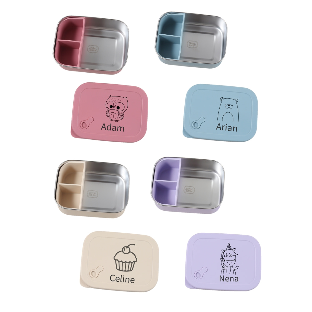 1200ml 1pc Custom Name & Patte - Baby Food Utensils review and price