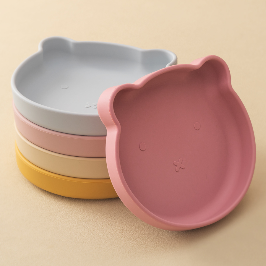 1PC Silicone Baby Dishes Sucti - Baby Food Utensils review and price