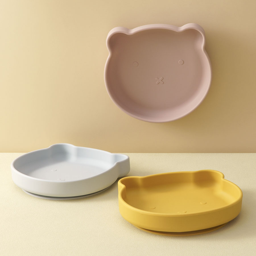 1PC Silicone Baby Dishes Sucti - Baby Food Utensils review and price