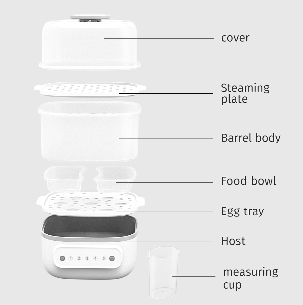 Supports Customized 2 Layer El - Baby Food Maker And Steamer review and price