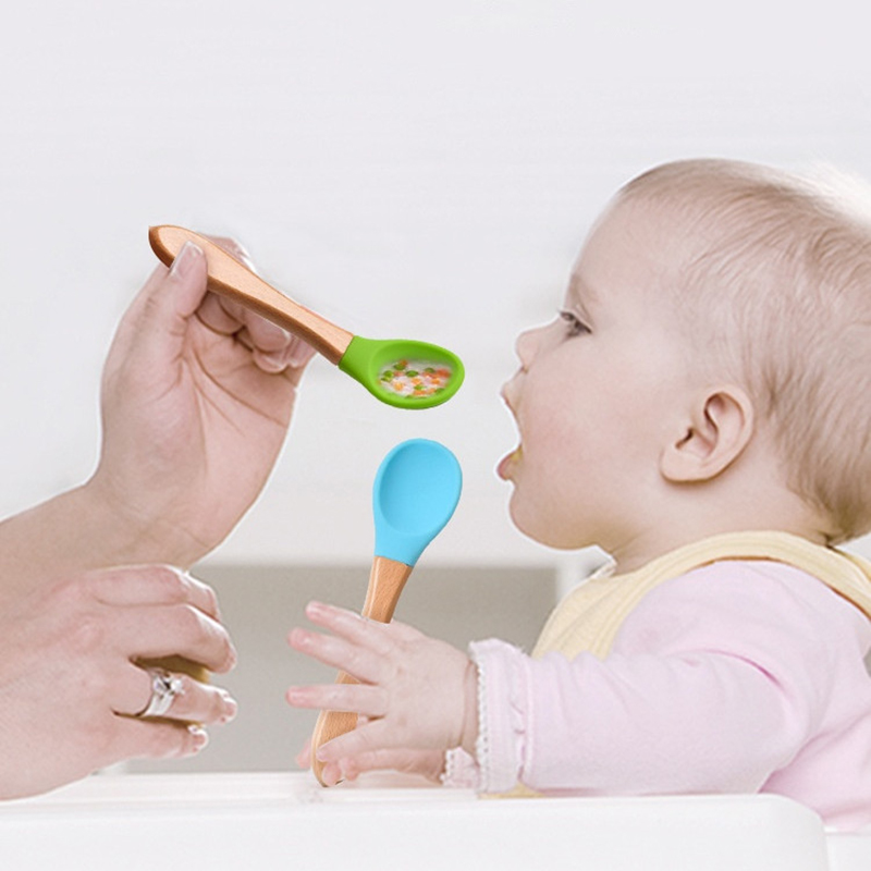 2Pcs/Set Baby Silicone Spoon F - Baby Food Utensils review and price