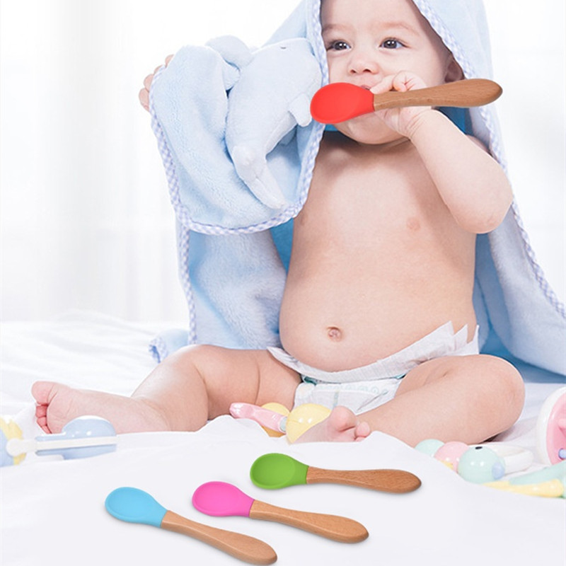 2Pcs/Set Baby Silicone Spoon F - Baby Food Utensils review and price