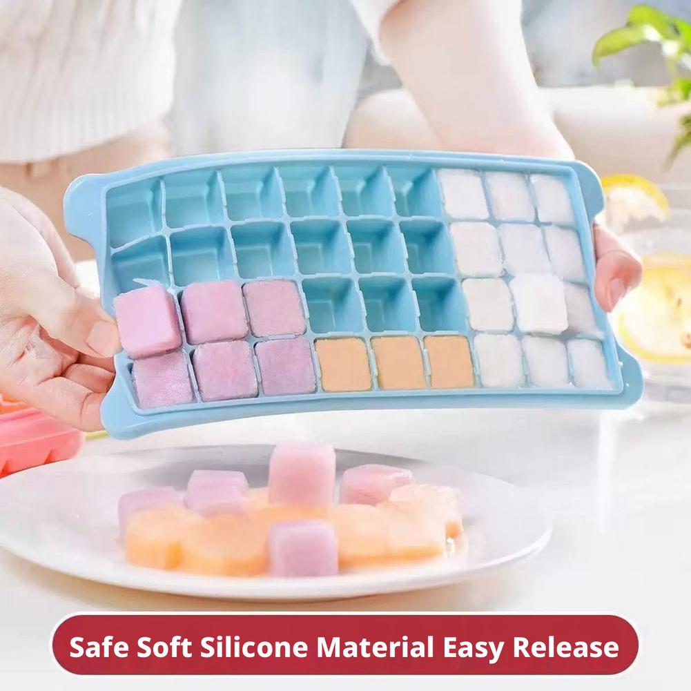 Silicone Ice Cubes Tray with L - Baby Food Jelly review and price