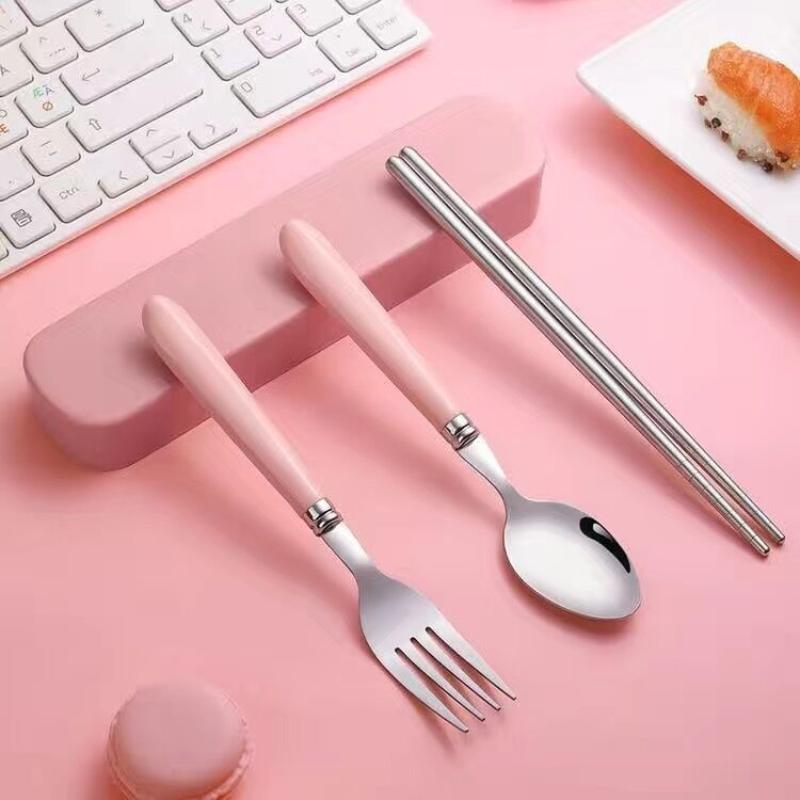 Stainless Steel Portable Stude - Weaning Spoon Set review and price