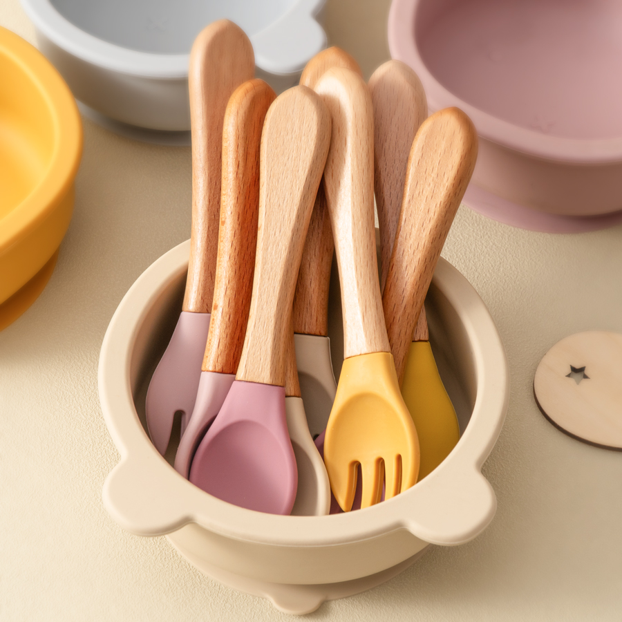 2PCS Baby Learning Spoons Uten - Weaning Spoon Set review and price