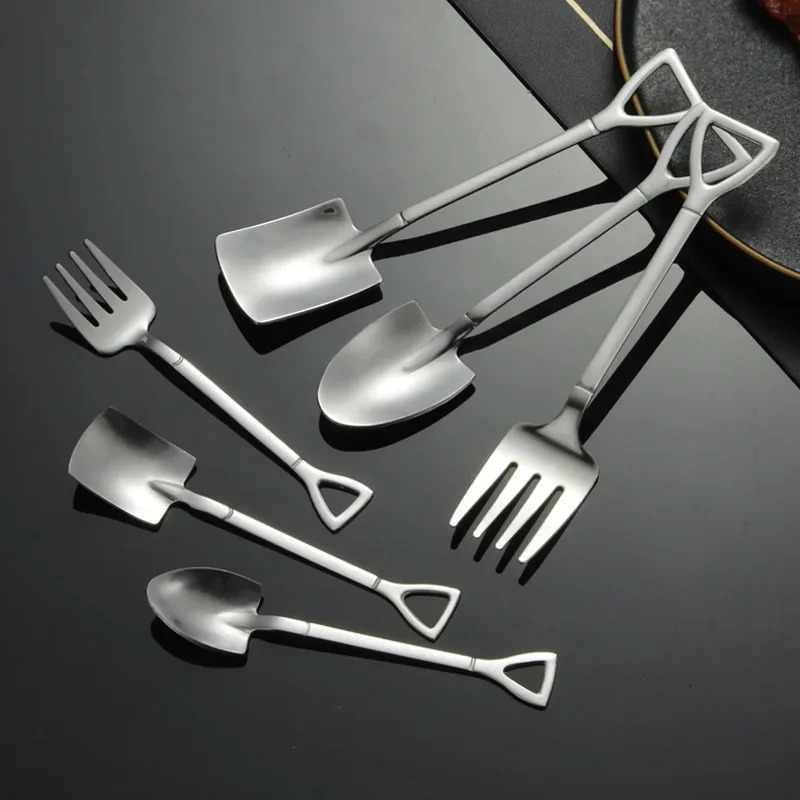 Thick Shovel Spoons Stainless  - Weaning Spoon Set review and price