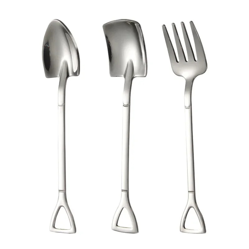 Thick Shovel Spoons Stainless  - Weaning Spoon Set review and price