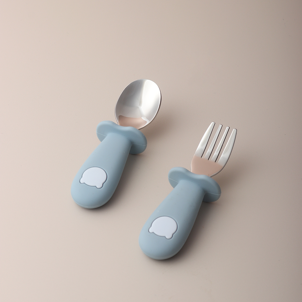 Baby Panda Shape Silicone Spoo - Baby Food Utensils review and price