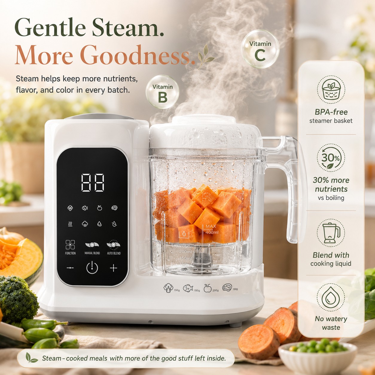 Household Infant Food Making U - Baby Food Maker And Steamer review and price