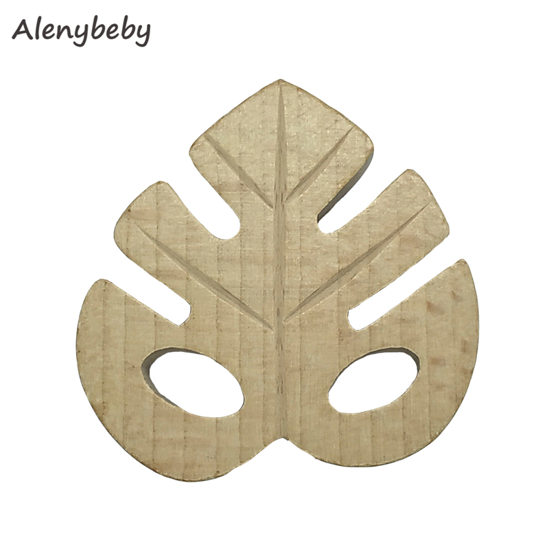 Natural wood teether leaf shap - Baby Food Organic review and price