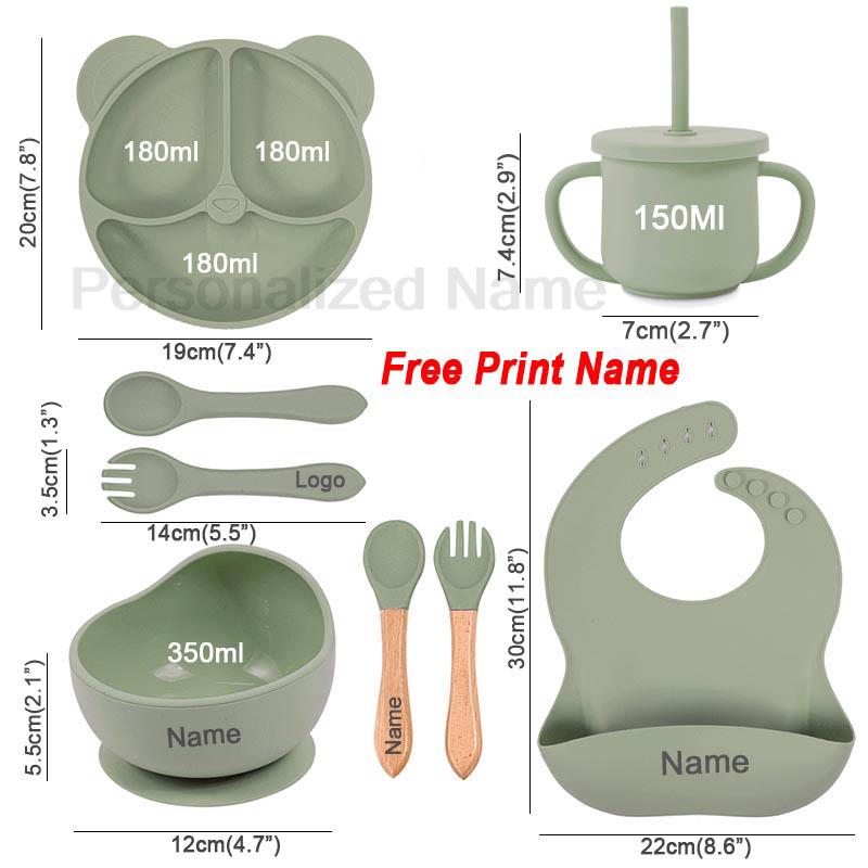 Feeding Set Silicone For Baby  - Baby Food Utensils review and price