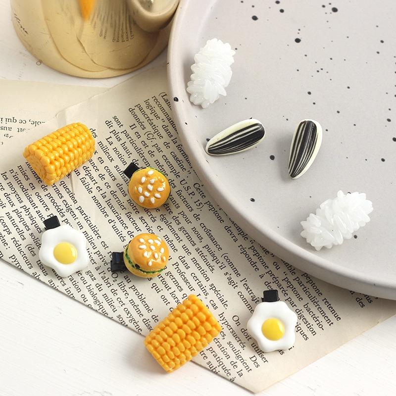 10Pcs Funny Novelty Hair Pin F - Baby Food Egg review and price